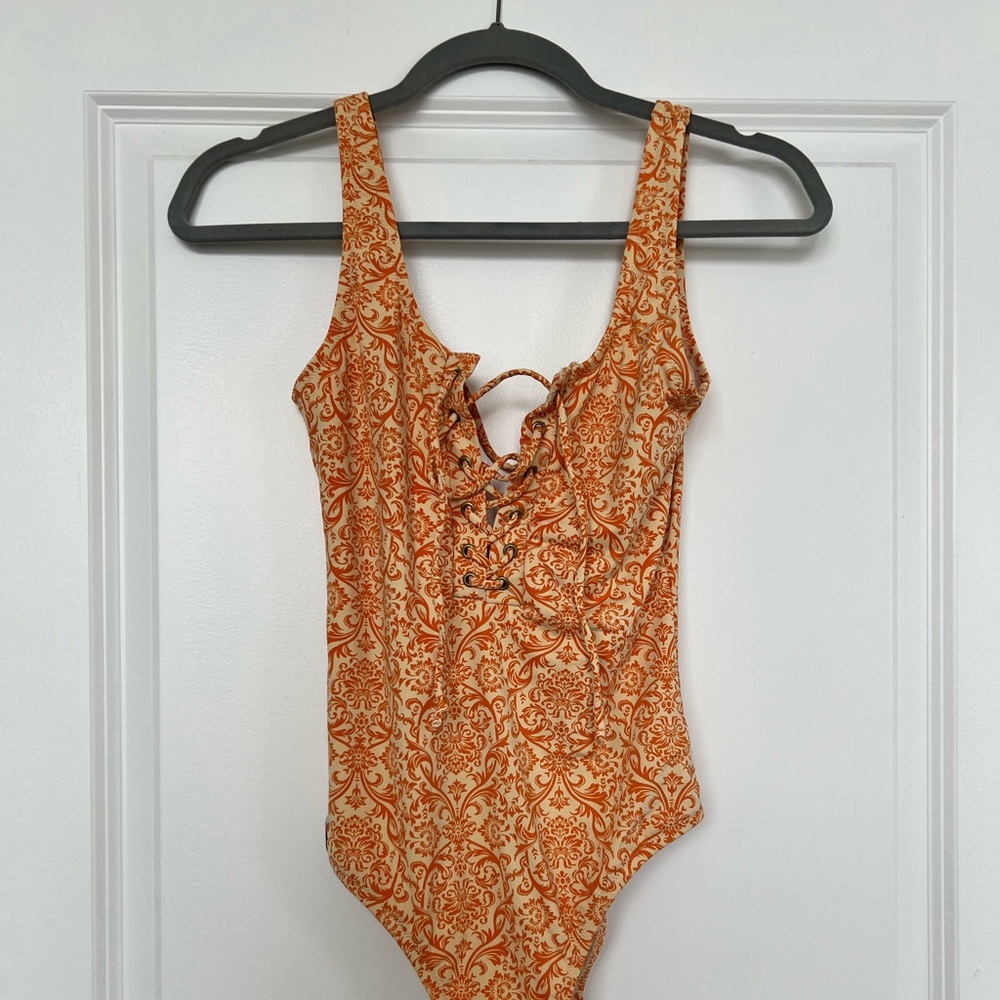 Rhythm Lace-Up Sunchaser one-piece